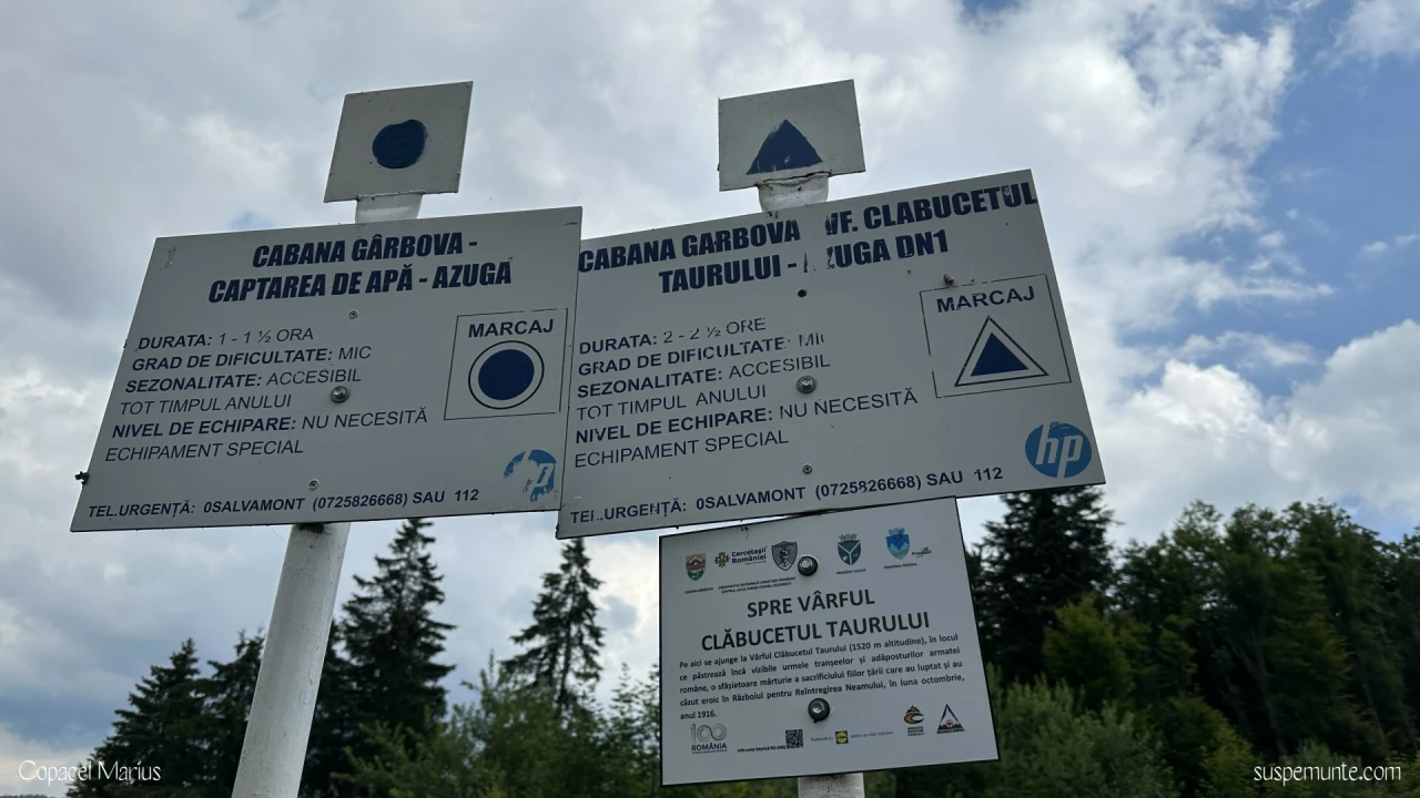 cabana garbova - clabucetul taurului