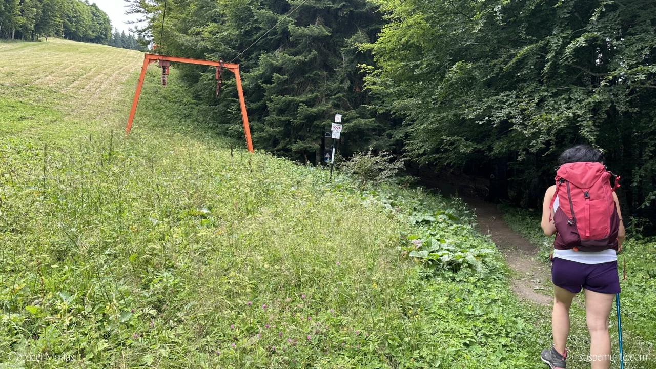 intersectie traseu garbova cu partia clabucet